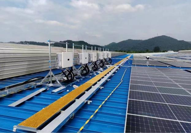 四川今年会屋顶分布式光伏项目正式发电并网(图3) 四川今年会屋顶分布式光伏项目正式发电并网(图3)